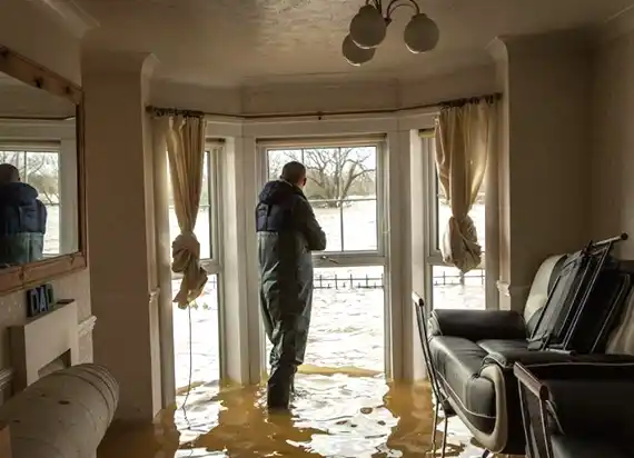 water damage restoration service Hooper Bay